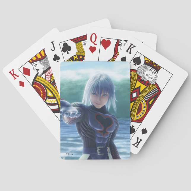 Kingdom Hearts | Riku In The Ocean Film Still Playing Cards (Back)