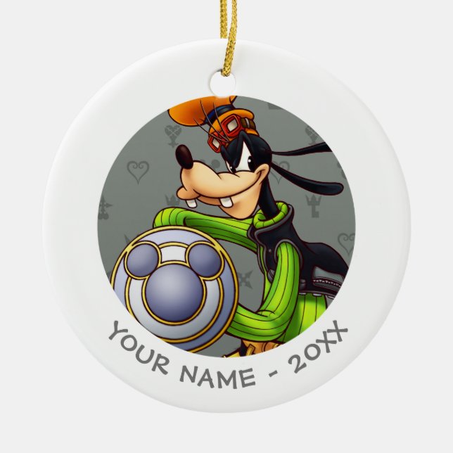 Kingdom Hearts | Royal Knight Captain Goofy Ceramic Ornament (Front)