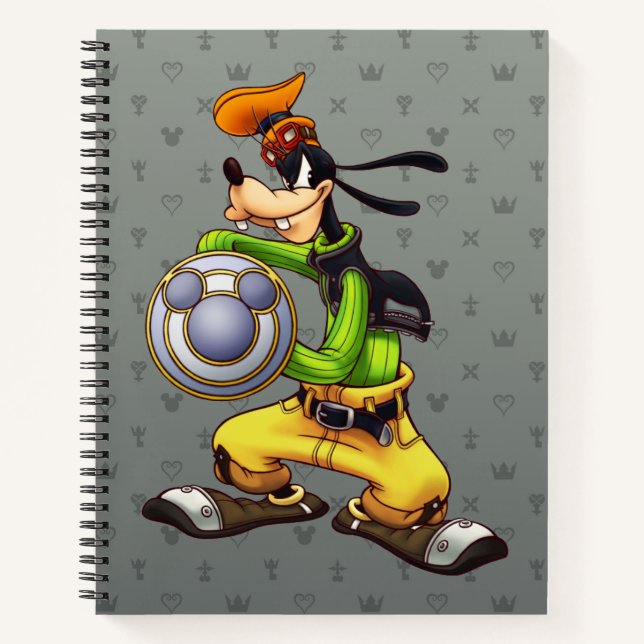 Kingdom Hearts | Royal Knight Captain Goofy Notebook (Front)