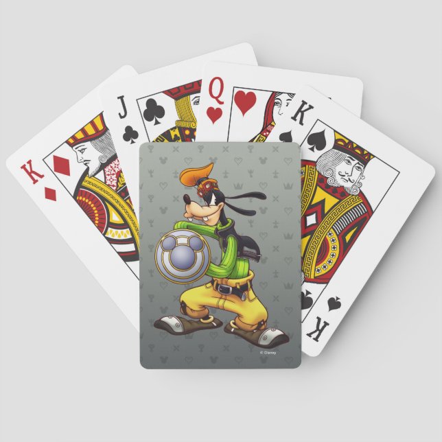 Kingdom Hearts | Royal Knight Captain Goofy Playing Cards (Back)