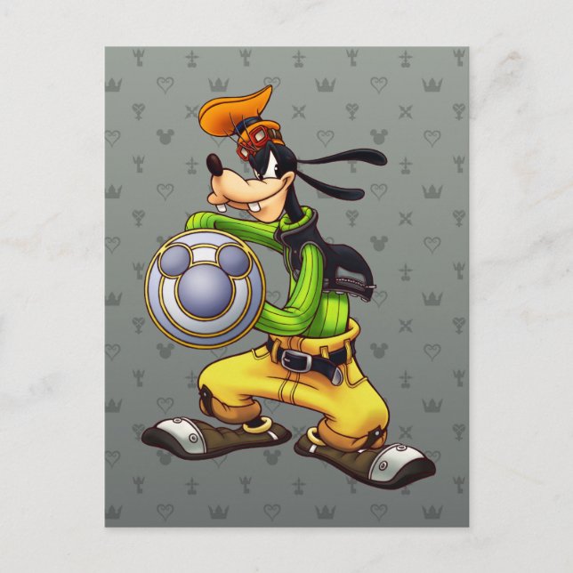 Kingdom Hearts | Royal Knight Captain Goofy Postcard (Front)