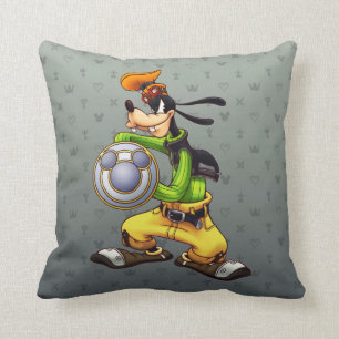 Kingdom Hearts Royal Knight Captain Goofy Throw Pillow