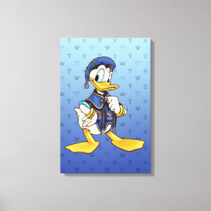Kingdom Hearts   Royal Magician Donald Duck Canvas Print