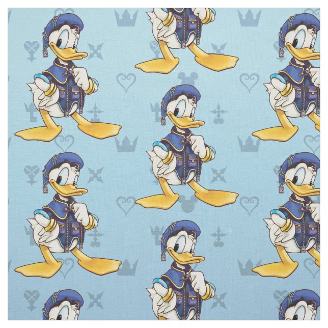 Kingdom Hearts | Royal Magician Donald Duck Fabric (Swatch)