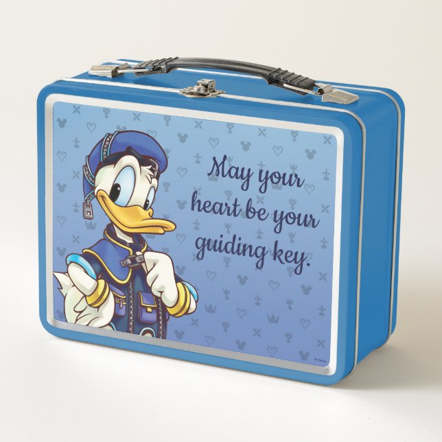 Kingdom Hearts | Royal Magician Donald Duck Metal Lunch Box (Front)