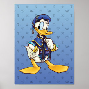 Kingdom Hearts   Royal Magician Donald Duck Poster