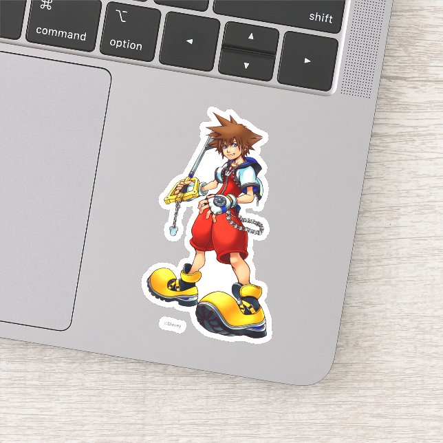 Kingdom Hearts | Sora Character Illustration (Detail)