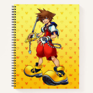 Kingdom Hearts   Sora Character Illustration Notebook
