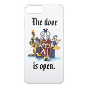 Kingdom Hearts   Sora, Donald, & Goofy On Throne Case-Mate iPhone Case