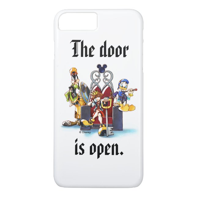 Kingdom Hearts | Sora, Donald, & Goofy On Throne Case-Mate iPhone Case (Back)