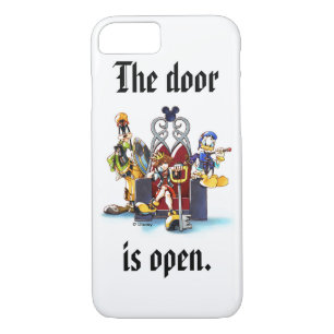 Kingdom Hearts   Sora, Donald, & Goofy On Throne Case-Mate iPhone Case