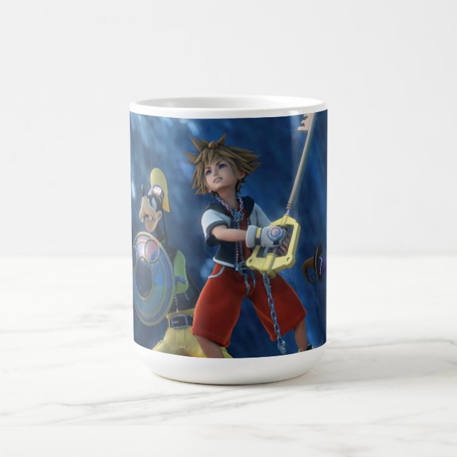 Kingdom Hearts | Sora, Goofy, & Donald Film Still Coffee Mug (Center)