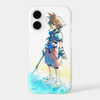 Kingdom Hearts | Sora On Beach Watercolor