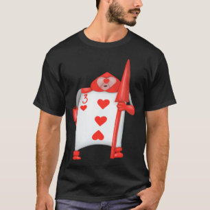 Kingdom O Magic Three Of Hearts T-Shirt