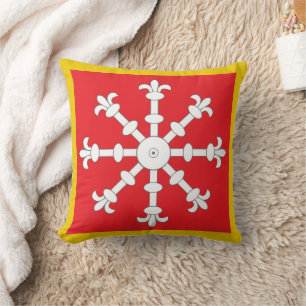 Kingdom of AEthelmearc Populace Badge Throw Pillow