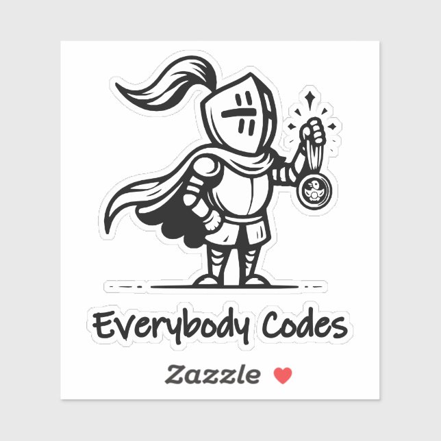 Kingdom of Algorithmia Custom-Cut Vinyl Sticker (Sheet)