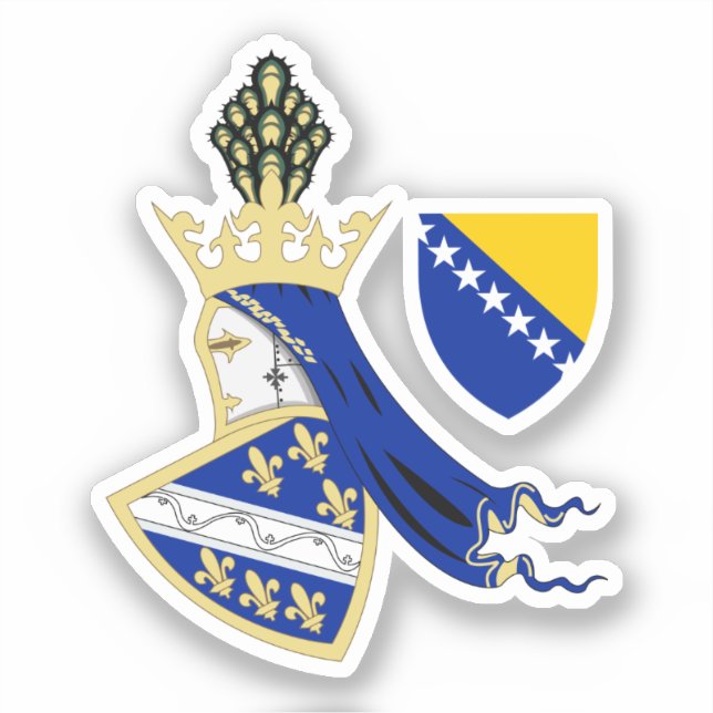 Kingdom of Bosnia coat of arms (Front)