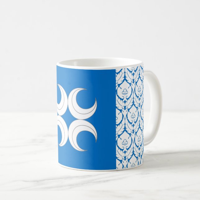 Kingdom of Caid Populace Badge Coffee Mug (Front Right)