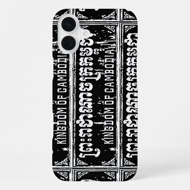 Kingdom of Cambodia iPhone Case (Back)