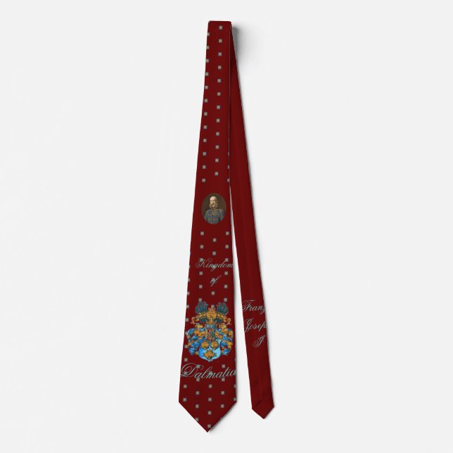 Kingdom of Dalmatia - Franz Joseph I Tie (Front)