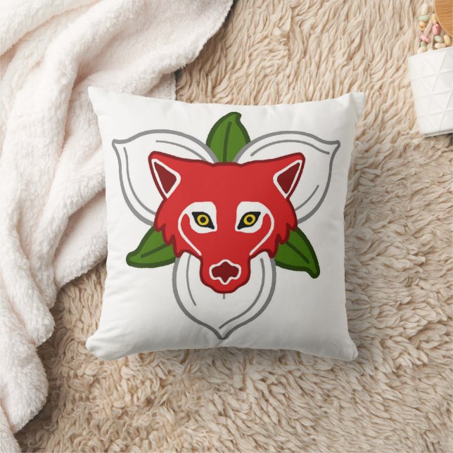 Kingdom of Ealdormere Populace Badge Throw Pillow (Blanket)