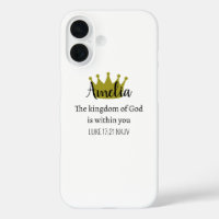 Kingdom of God Bible Verse Name and Crown White