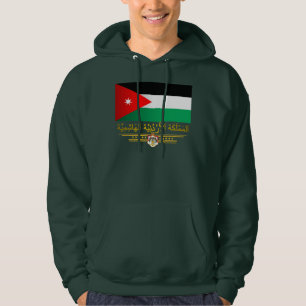 Kingdom of Jordan Flag (Arabic) Hoodie