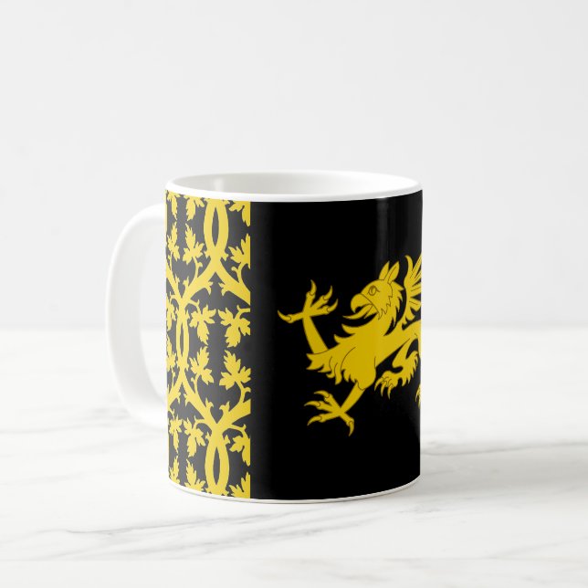 Kingdom of Northshield Populace Badge Coffee Mug (Front Left)