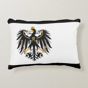 Kingdom of Prussia national flag Accent Pillow