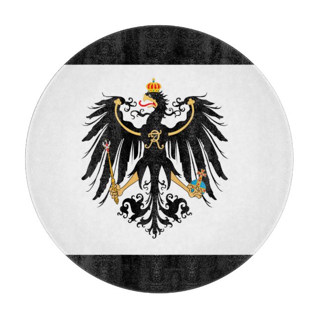 Kingdom of Prussia national flag Cutting Board (Front)