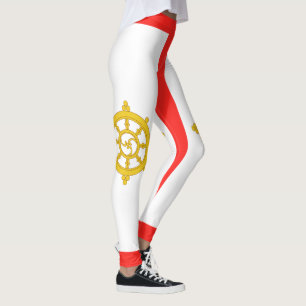 Kingdom of Sikkim Flag Leggings