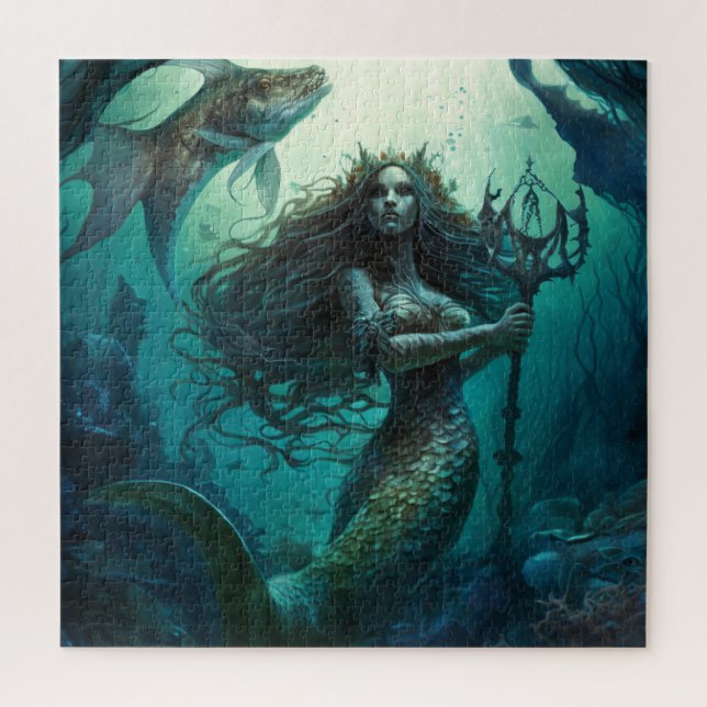 Kingdom of the Mermaid Puzzle (Vertical)