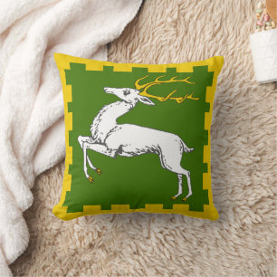 Kingdom of the Outlands Populace Badge Throw Pillow