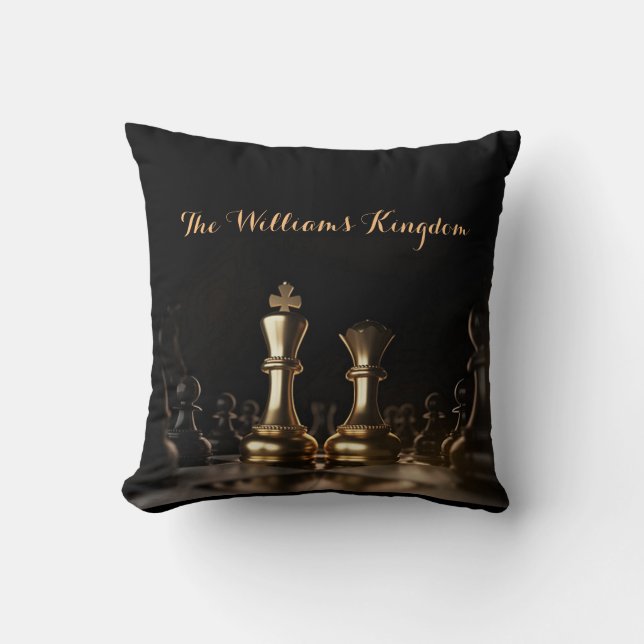 Kingdom  throw pillow (Front)