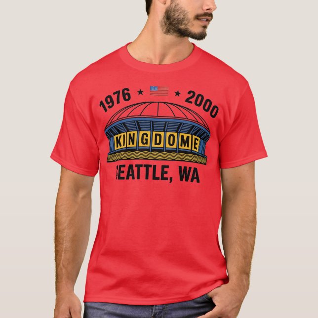 Kingdome - Seattle, WA T-Shirt (Front)