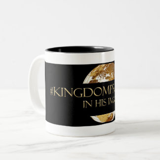 #KINGDOMPRENEUR- IN HIS IMAGE TM Two-Tone COFFEE MUG