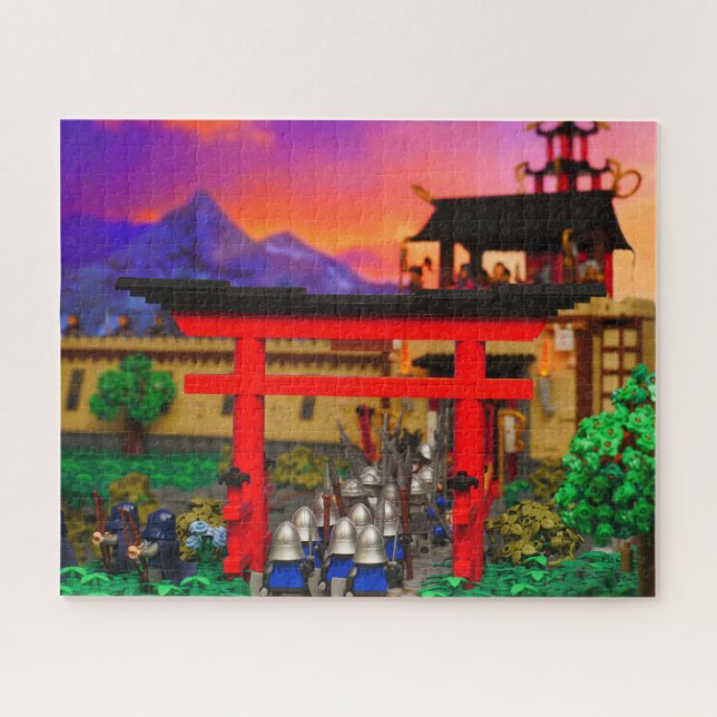 Kingdoms at War brick built Puzzle (Horizontal)