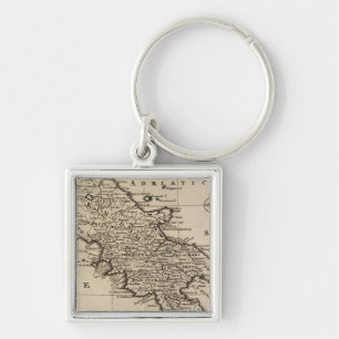 Kingdoms of Naples and Sicily, Italy Keychain