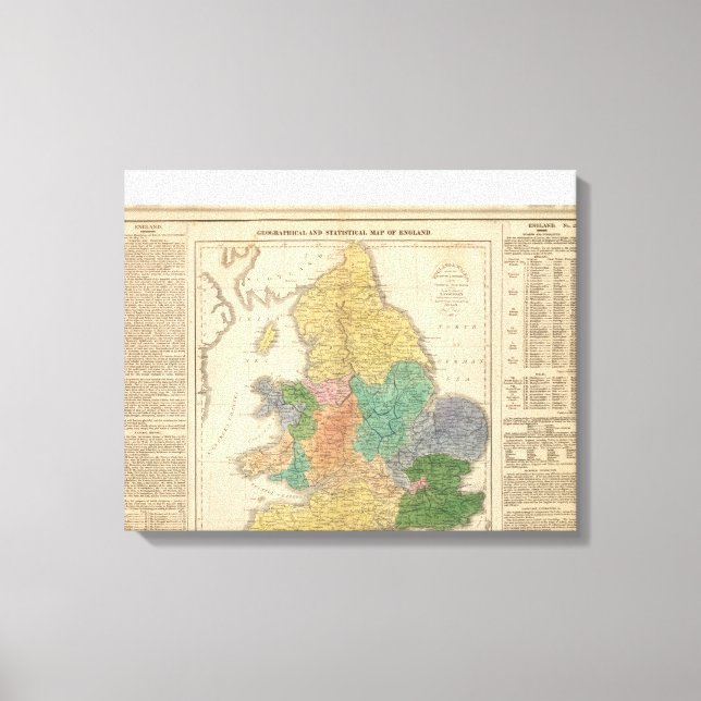 Kingdoms of the Anglo Saxons Canvas Print (Front)