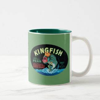 Kingfish Peas Two-Tone Coffee Mug