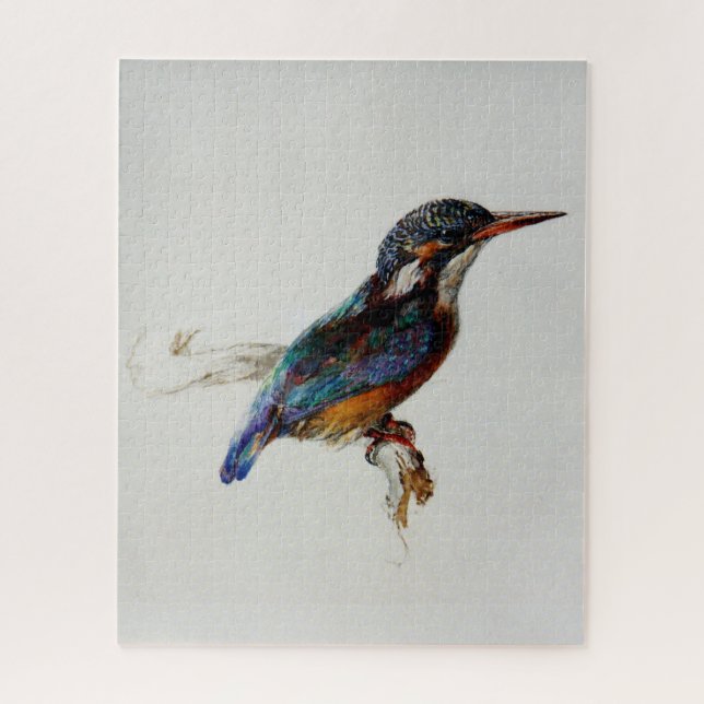 Kingfisher (by John Ruskin) Jigsaw Puzzle (Vertical)