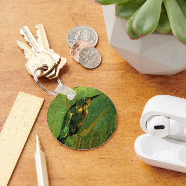 Kingfisher by Vincent van Gogh Keychain (Desk)