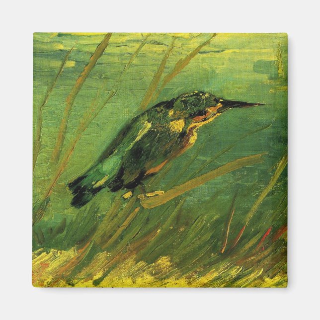 Kingfisher by Vincent van Gogh Magnet (Front)