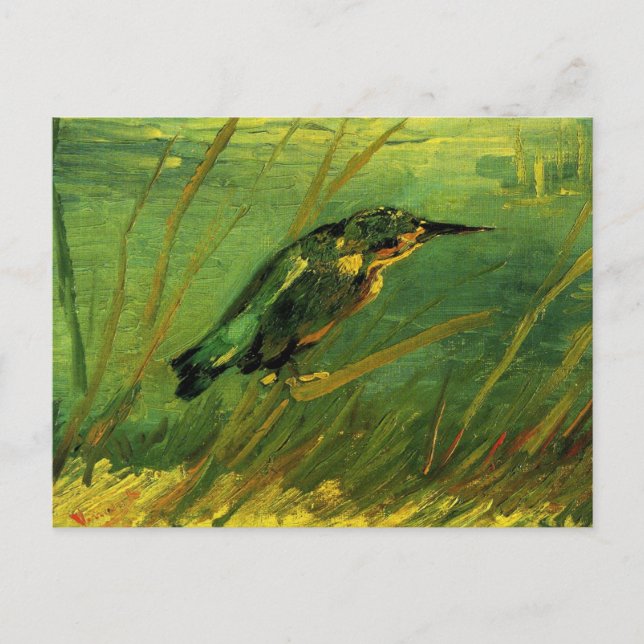 Kingfisher by Vincent van Gogh Postcard (Front)