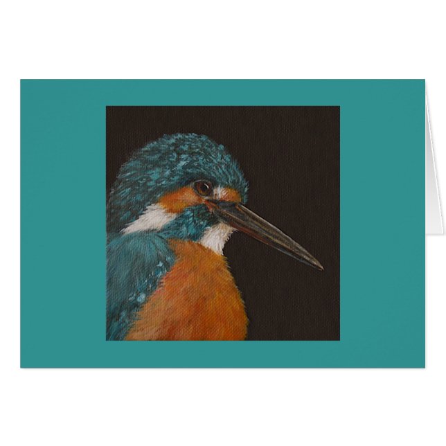 kingfisher card (Front Horizontal)