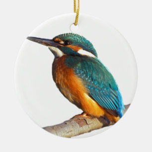 "Kingfisher" design products Ceramic Ornament