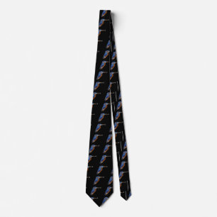 KINGFISHER  , Electric Blue, Black Tie