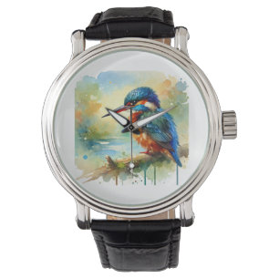 Kingfisher Harmony 121024AREF136 - Watercolor Watch