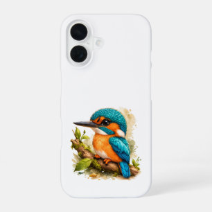 Kingfisher iPhone Case – Colorful Bird Art