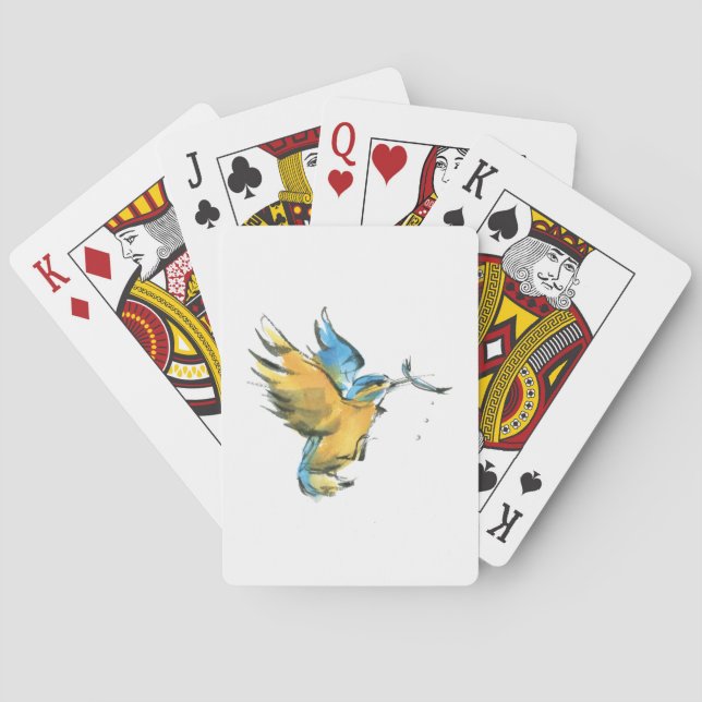 Kingfisher Playing Cards (Back)